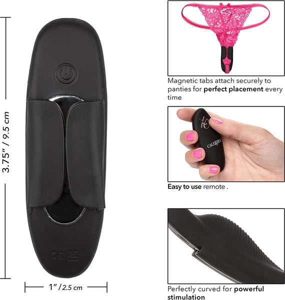 Lock-N-Play 12 Function Petite Rechargeable Vibrating Panty Teaser