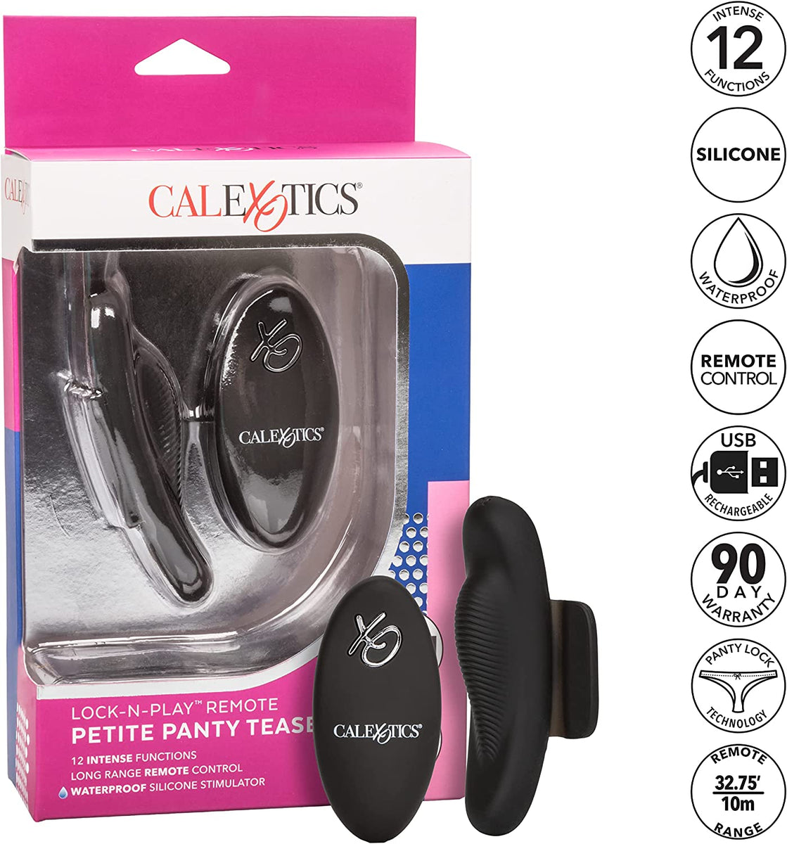 Lock-N-Play 12 Function Petite Rechargeable Vibrating Panty Teaser Bite the Fruit Lock-N-Play 12 Function Petite Rechargeable Vibrating Panty Teaser Bite the Fruit