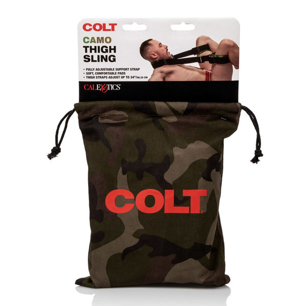 Colt Camo Universal Adjustable Thigh Sling with Padded Neck Strap