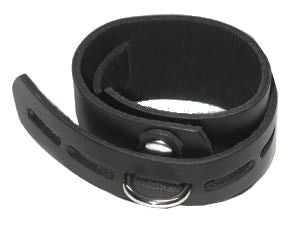 Lockable Leather Cock Strap