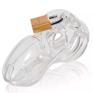 CB-3000 Male Chastity Device, Clear