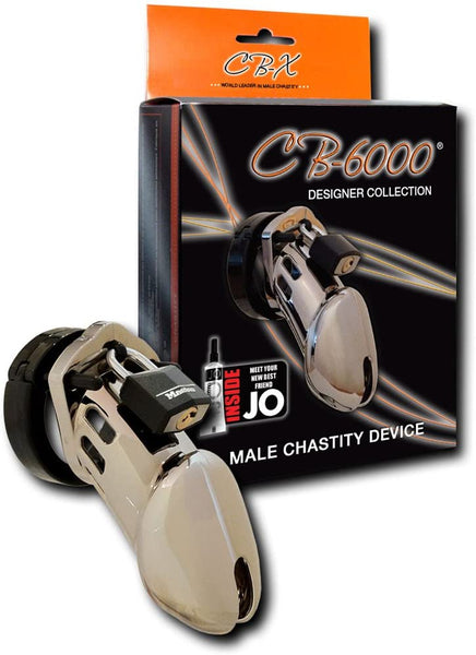 CB-6000 Male Chastity Device, Chrome