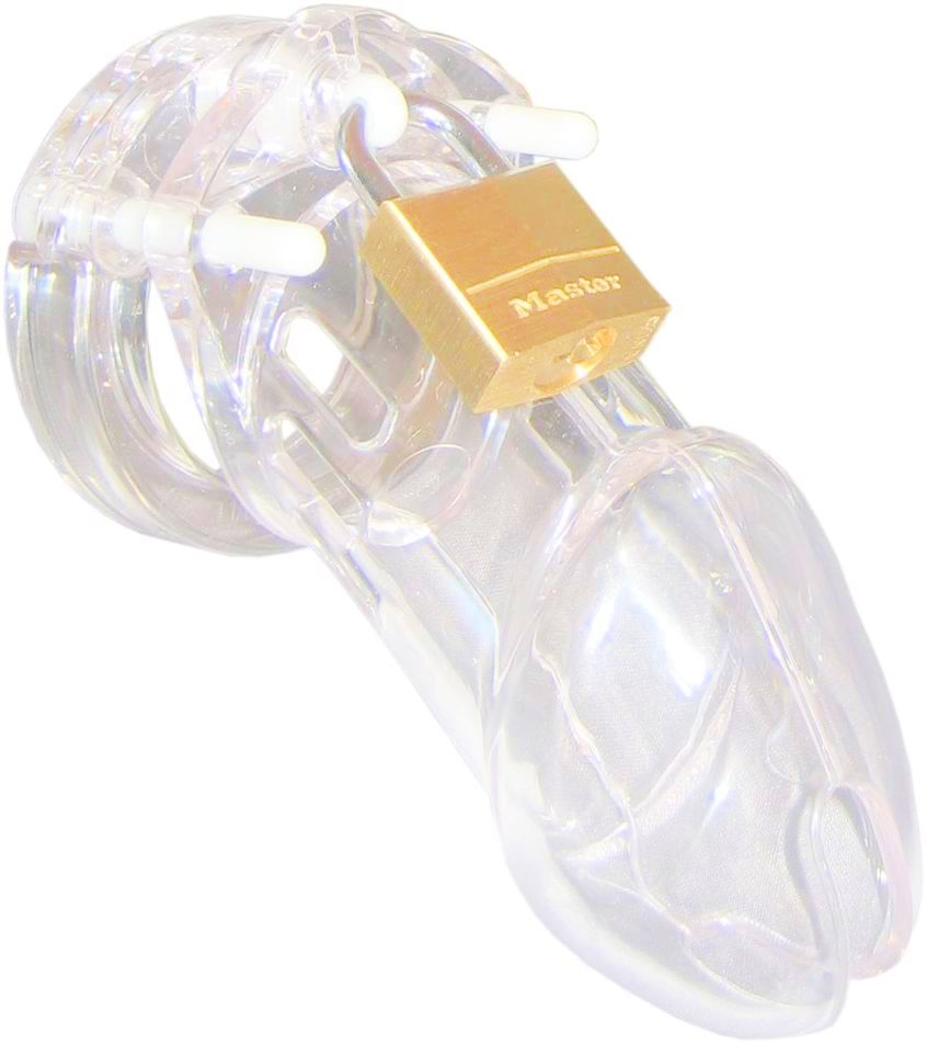 CB-6000 Male Chastity Device, Clear