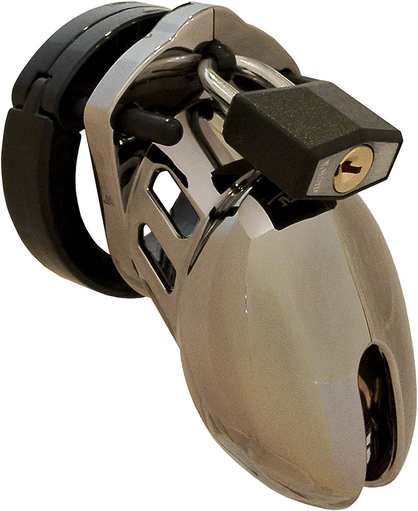 CB-6000S Male Chastity Device, Chrome – Bite the Fruit