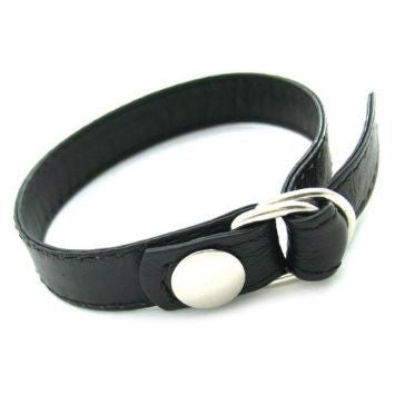 Cinch Leather Cock Strap with Snap