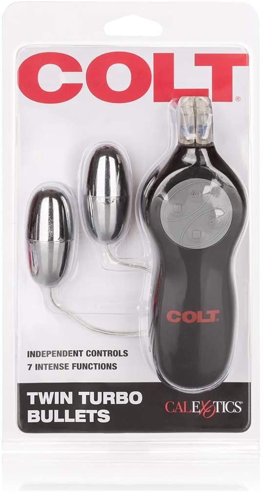 Colt 7-Function Twin Turbo Bullet Vibrator Bite the Fruit Colt 7-Function Twin Turbo Bullet Vibrator Bite the Fruit