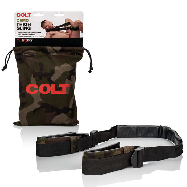 Colt Camo Universal Adjustable Thigh Sling with Padded Neck Strap