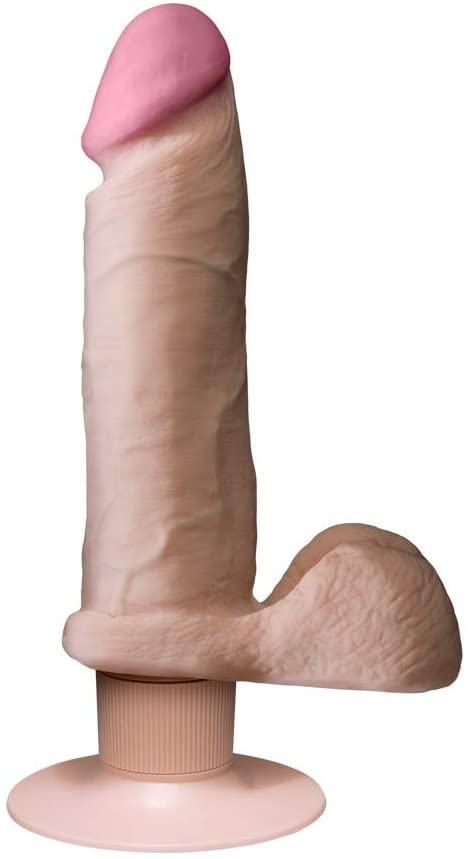 Realistic Cock Vibrating 6 inch  Bite the Fruit