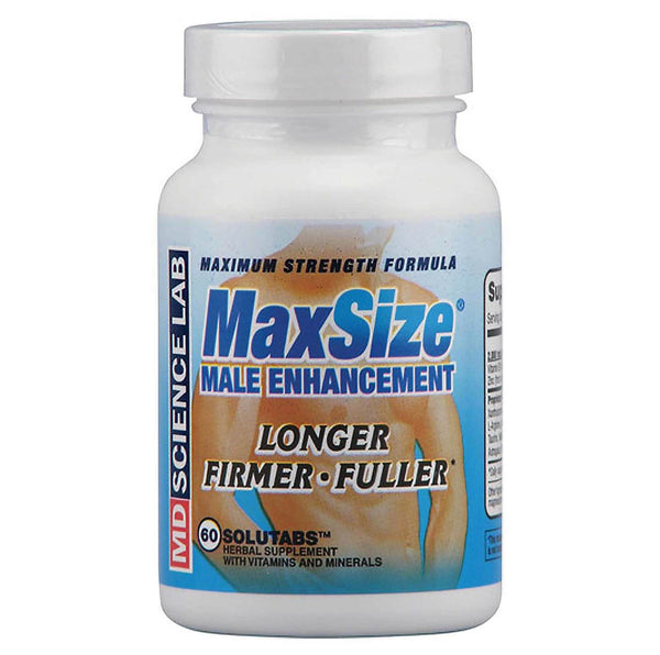MaxSize 60 Solutabs Male Enhancement