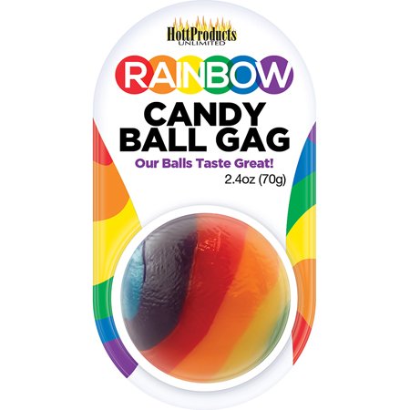 Rainbow Candy Ball Gag – Bite the Fruit