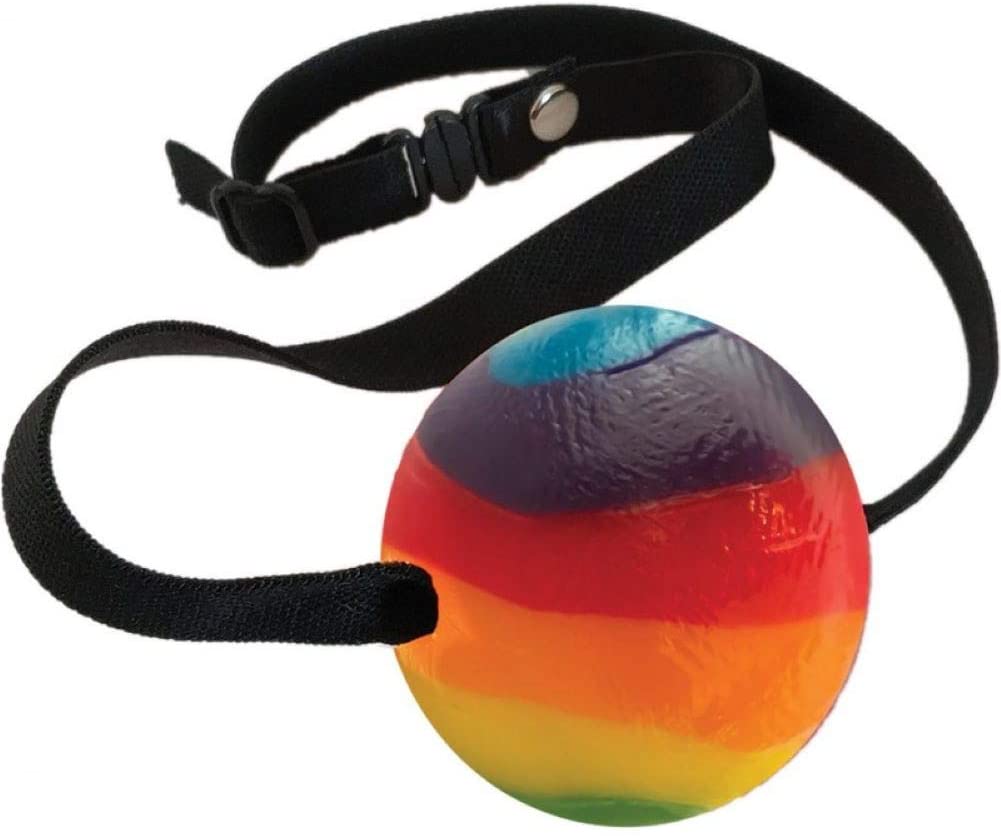 Rainbow Candy Ball Gag