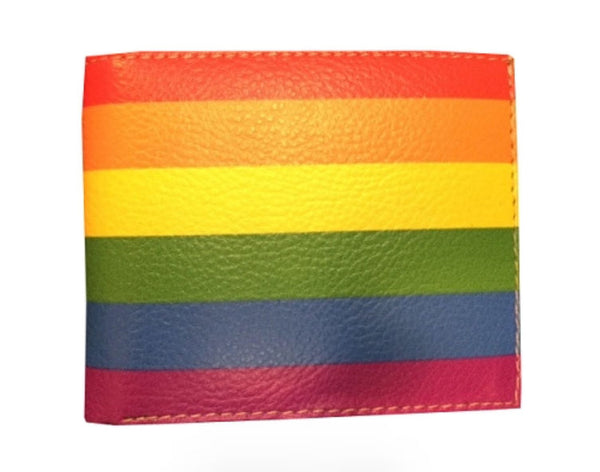 Rainbow Leather Wallet